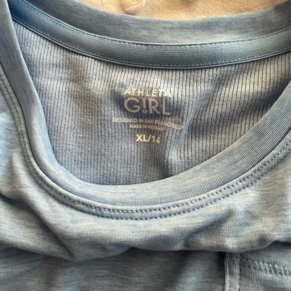 Athlete girl top- long sleeve